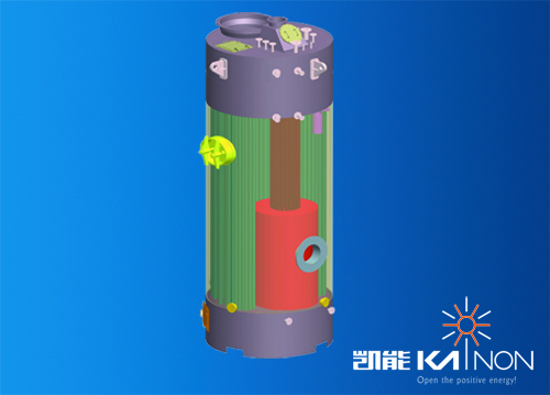LZY型船用立式組合鍋爐三維