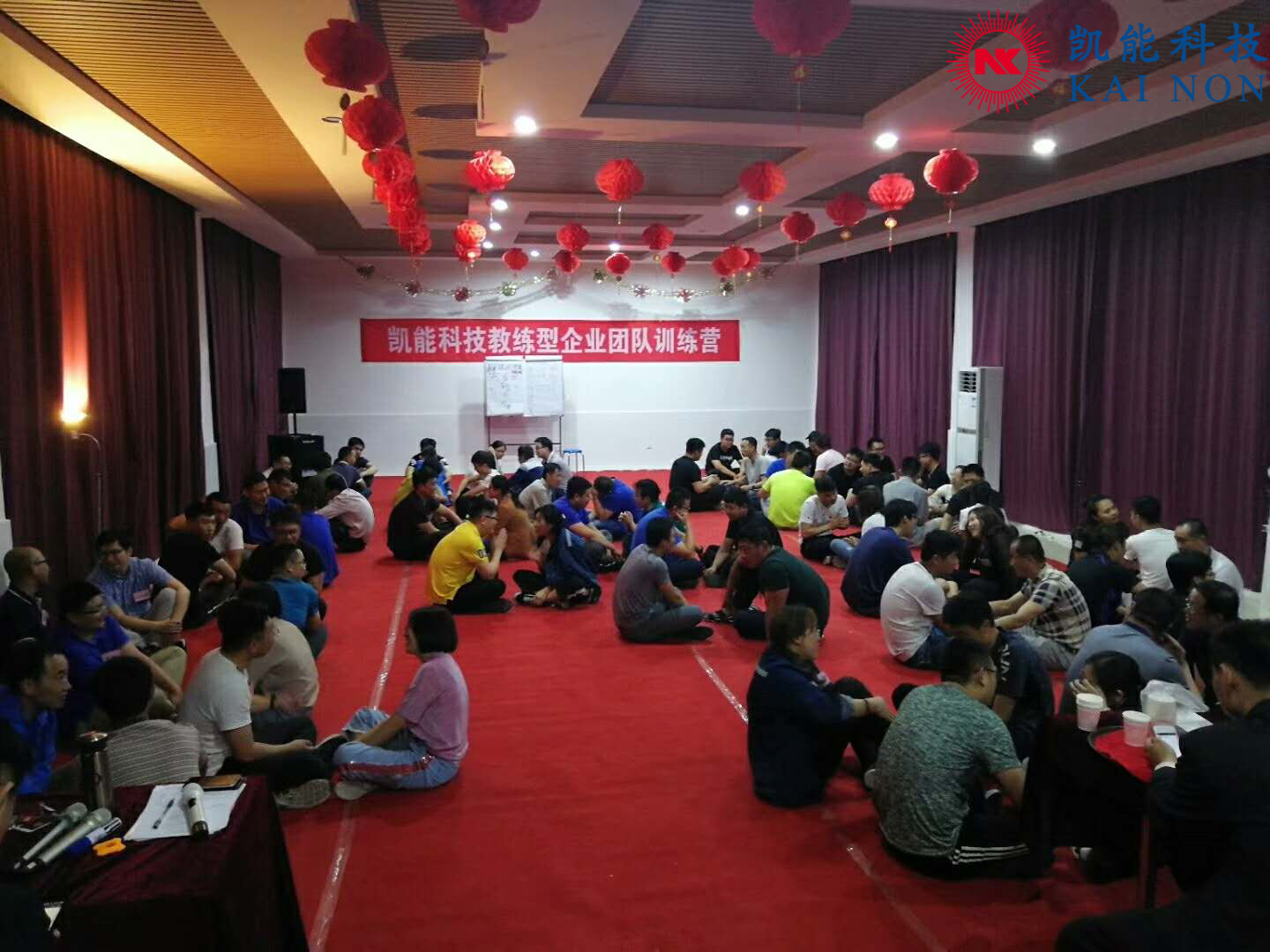 凱能科技內在陽光企業(yè)團隊培訓